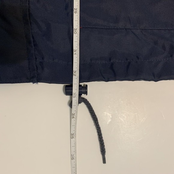 Windbreaker Regatta Hooded Raincoat Blue Red White Reflective Men’s Size XL - Picture 9 of 10